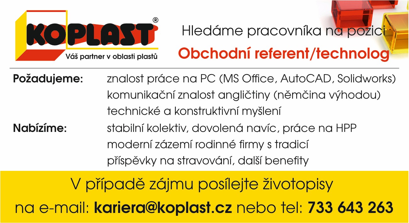 Obchodní referent/technolog